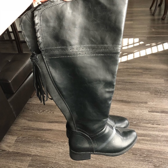 the avenue wide calf boots